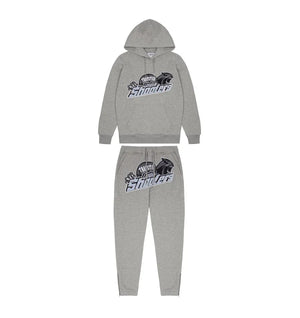 Mens Grey/Sky Blue Shooters tracksuit "TStar"