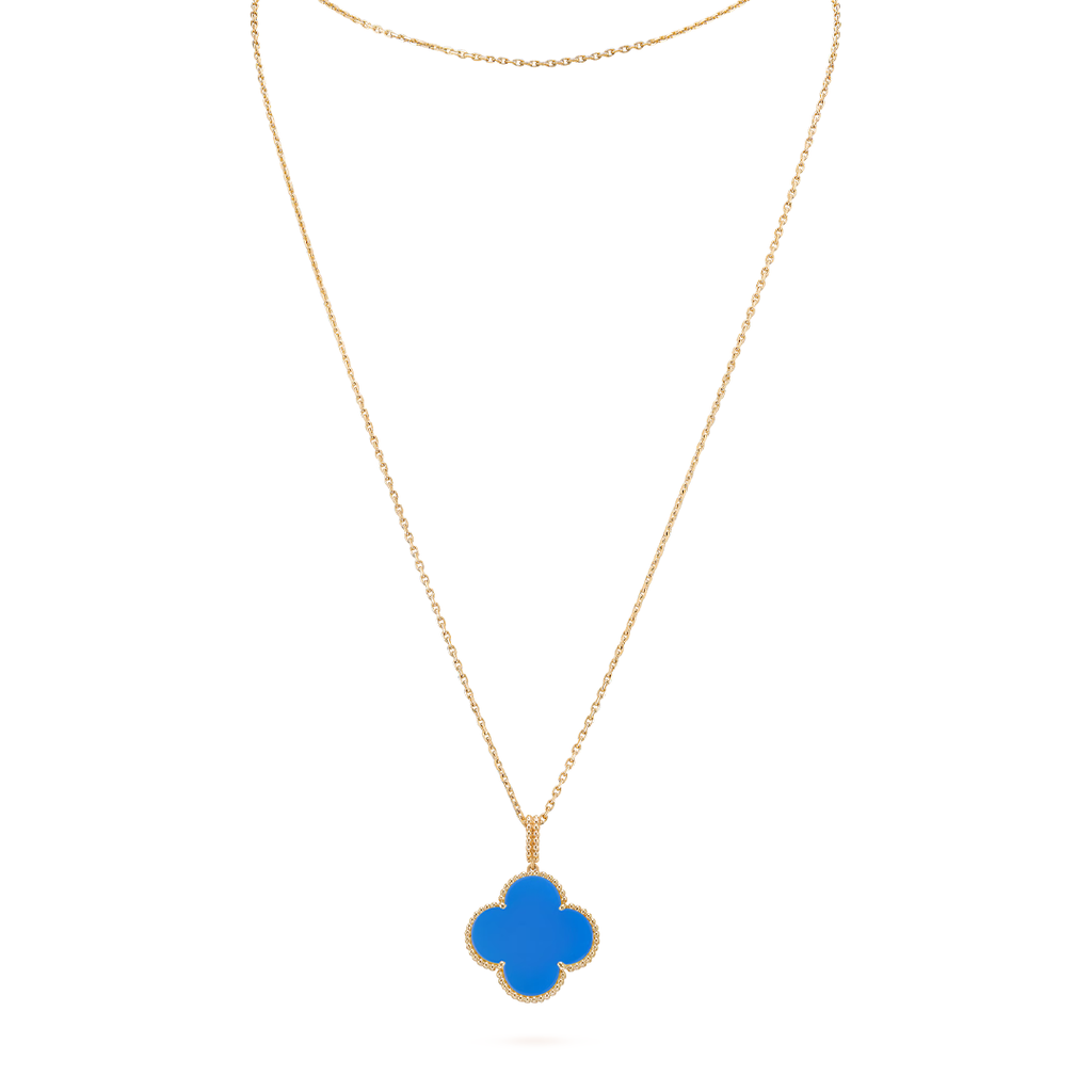 VCA Light Blue Necklace