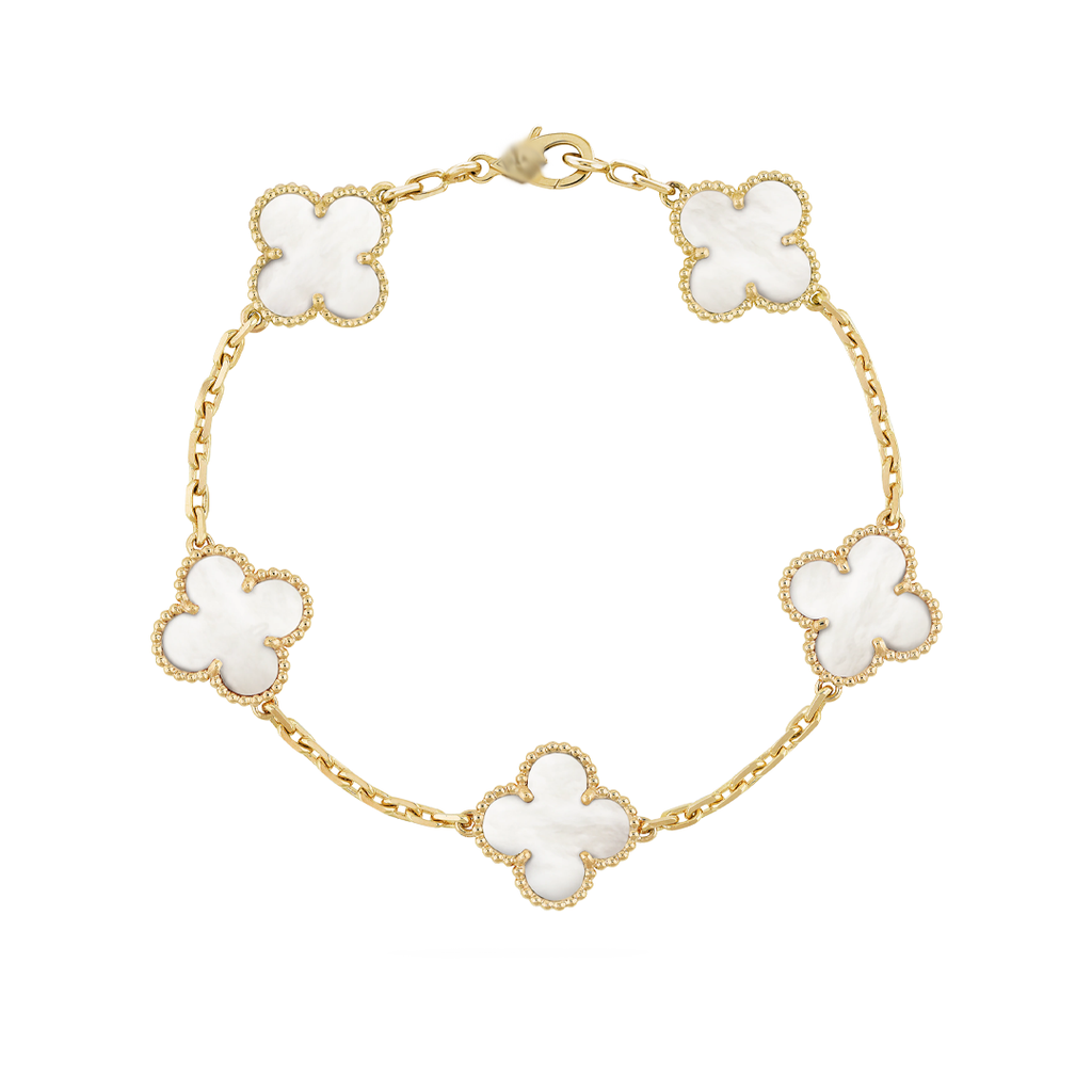 VCA White Bracelet