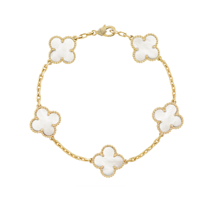 VCA White Bracelet